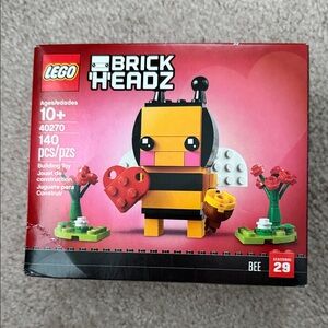 LEGO BrickHeadz Bee with Heart Building Set retired set unopened